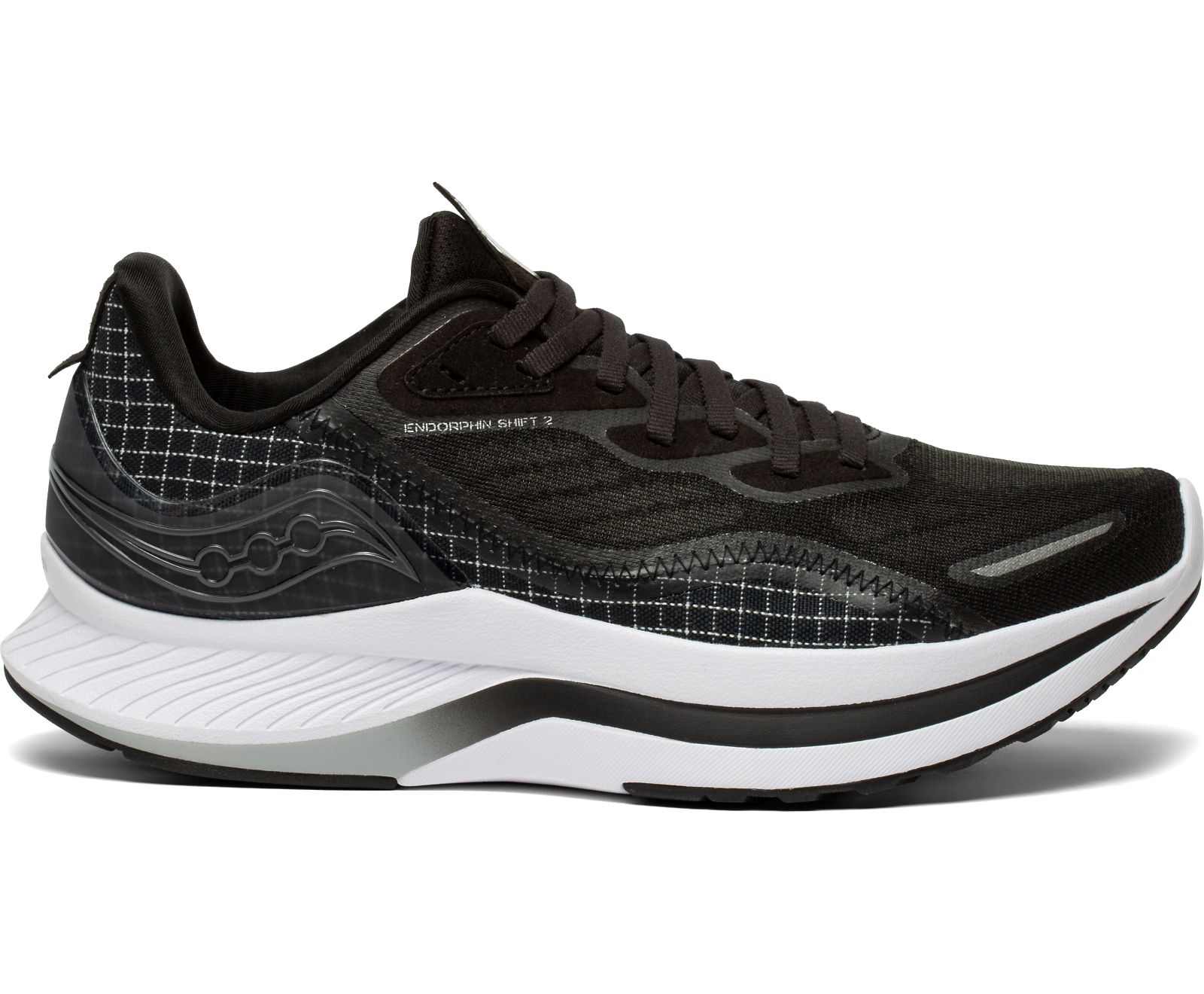 Women's Saucony Endorphin Shift 2 Running Shoes Black / White | Singapore 117DFMN